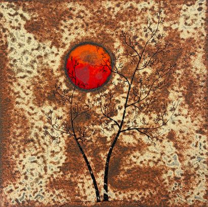 Jacques AVIER (20th century)
Glazed lava...