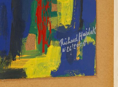 Richard HADJUK (XX - XXI)
COMPOSITION N°...