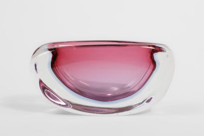 MURANO
Sommerso glass cup with two thick...
