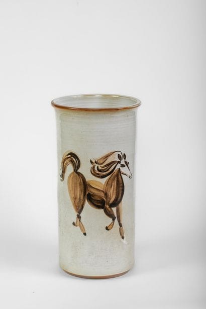Grand vase pouvant former porte parapluie...