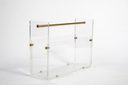 Attribué à David LANGE (XXe siècle)
Porte-revues...