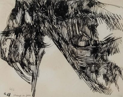 Gisèle LACROIX (1935–2022)
COMPOSITION, 1968
Indian...