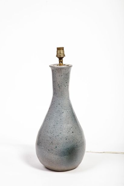 Living room lamp made of glazed stoneware...