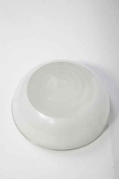 Édition HOLOPHANE
Plafonnier en verre blanc...