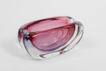 MURANO
Sommerso glass cup with two thick...