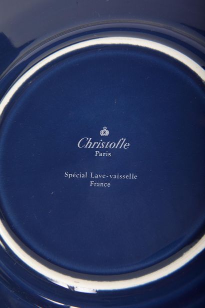 CHRISTOFLE
Set of 8 presentation plates made...