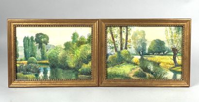 Early 20th-Century French School
Pair of...