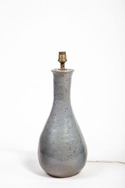 Living room lamp made of glazed stoneware...