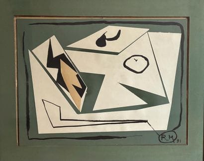 Richard MORTENSEN (1910-1993)
SANS TITRE,...