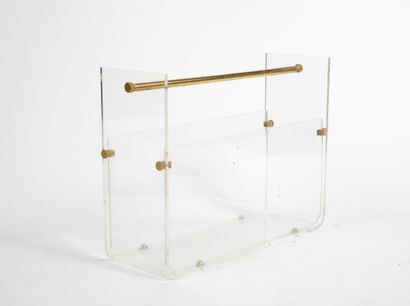 Attribué à David LANGE (XXe siècle)
Porte-revues...