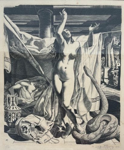 Charles-Emile PINSON (1906–1963)
Cleopatra,...