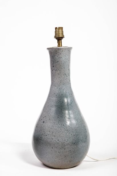 Living room lamp made of glazed stoneware...