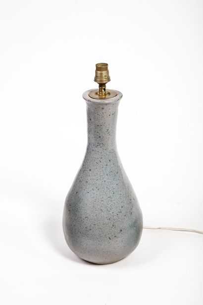 Living room lamp made of glazed stoneware...