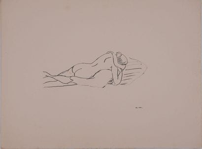 Albert MARQUET (1875–1947)
Entrelacées, 1959
Original...