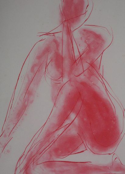 Claude GARACHE (1929-2023)
Nu aux jambes...