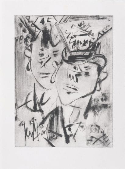 Gen PAUL (1895-1975)
Les conscrits, 1952
Gravure...