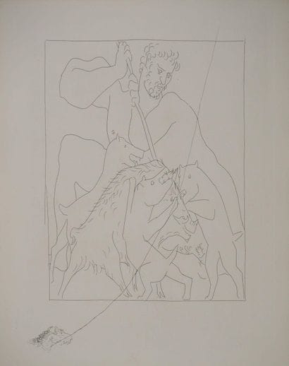 Pablo PICASSO (1881-1973)
Métamorphoses d'Ovide,...
