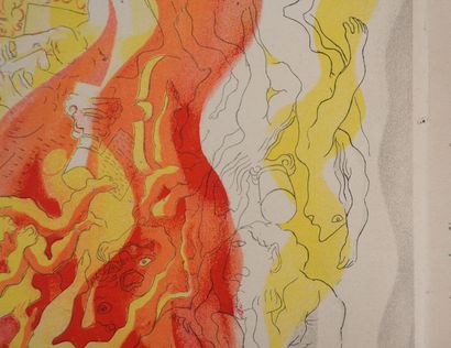 Abraham RATTNER (1893-1978)
Le feu purificateur,...