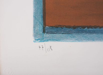 Roger CRUSAT (1917-1994)
Nu au salon, 1973
Lithographie...