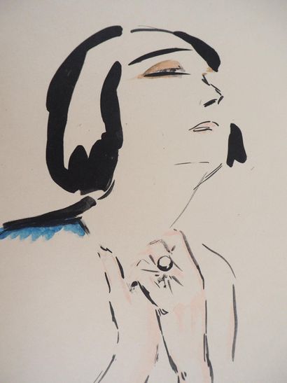 Kees VAN DONGEN (1877-1968)
Prière, 1925
Lithographie...