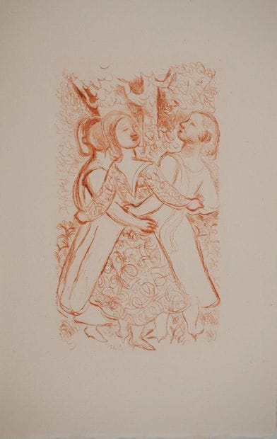 Maurice SAVIN (1894-1973) 
Trois Grâces,...