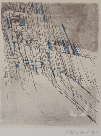 Maria Helena VIEIRA DA SILVA (1908-1992)
L'œuvre...
