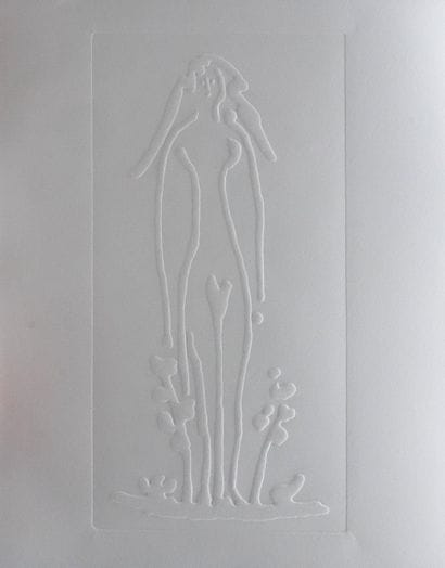 Pablo PICASSO (1881-1973)(d'après)
La nymphe
Gravure...