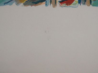 Robert SAVARY (1920-2000)
Port Grimaud
Lithographie...