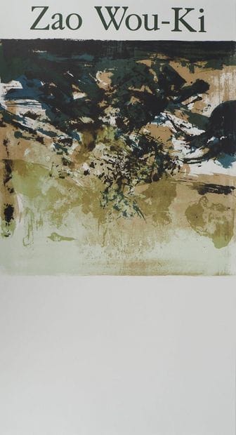 ZAO Wou-Ki (1920-2013)
Paysage abstrait,...