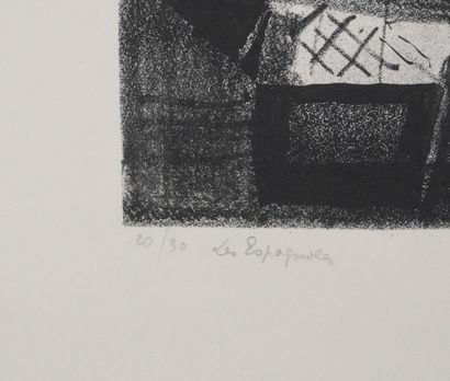 Georges DAYEZ (1907-1991)
Les espagnoles
Lithographie...