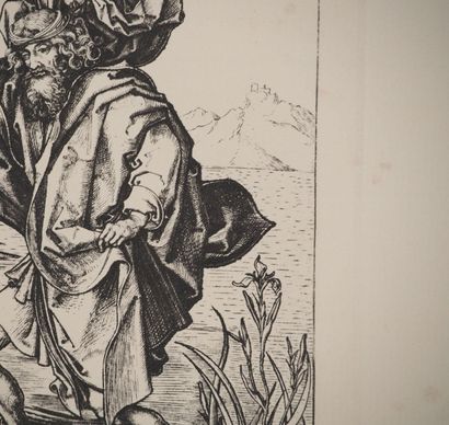 Martin SCHONGAUER (1430/50-1491)
Saint Christophe
Gravure...