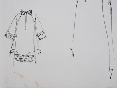 Jacques HEIM (1899-1967)
Silhouette Inès
Dessin...