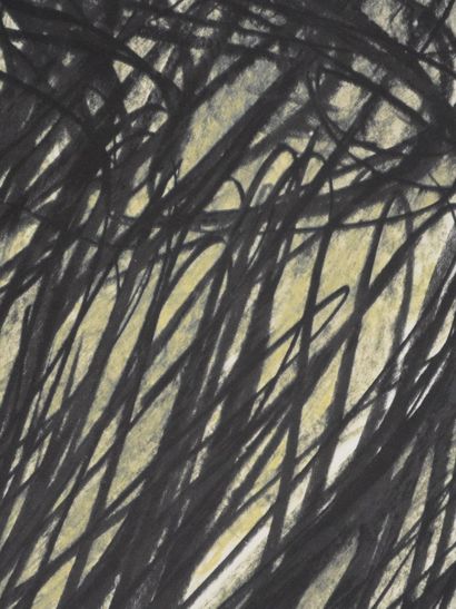 Hans HARTUNG (1904-1989)
Tourbillon abstrait,...