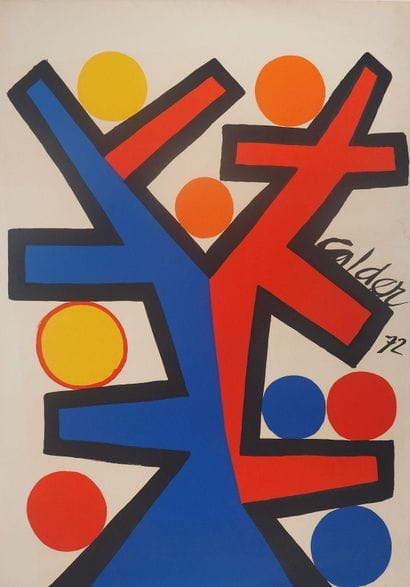 Alexander CALDER (1898-1976)
Asymétrie, 1972
Lithographie...