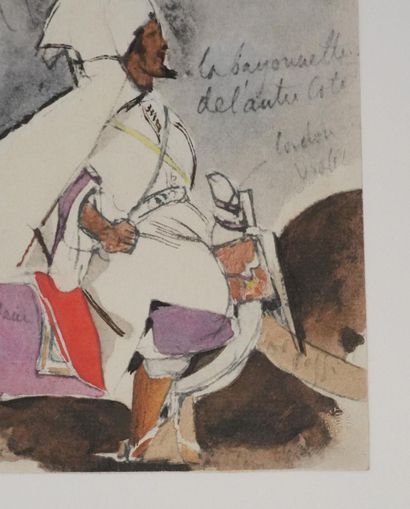Eugène DELACROIX (1798-1863) (d'après) 
La...