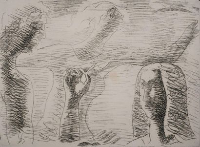 Léopold SURVAGE (1879-1968)
Composition surréaliste,...