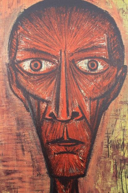 Bernard BUFFET (1928-1999)
Visage fantastique,...