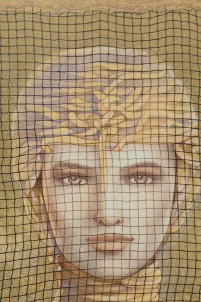 Jean-Paul CLEREN (1940-)
Femme masquée
Lithographie...