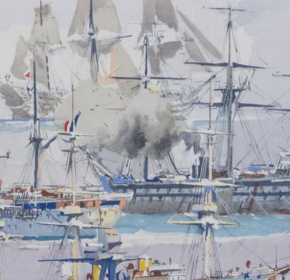 MARIN MARIE (1901–1987)
Ships Tourville and...