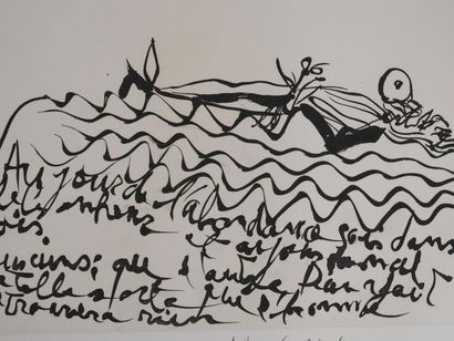 Gérard GAROUSTE (1946)
Abstraction poétique,...