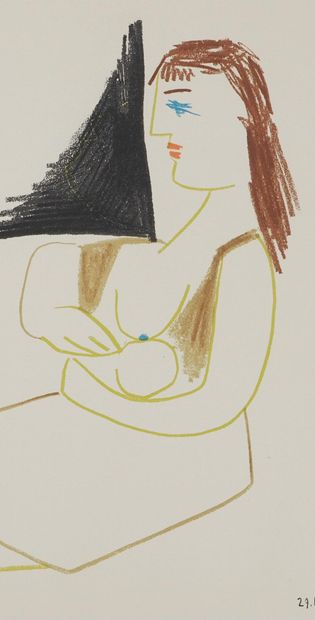 Pablo PICASSO (1881-1973)
Artiste, femme...