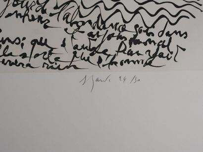 Gérard GAROUSTE (1946)
Abstraction poétique,...