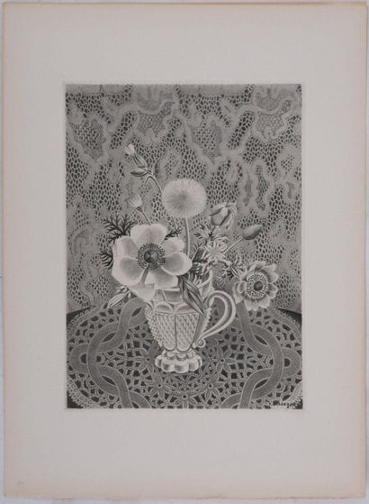 Kiyoshi HASEGAWA (1891-1980)
Bouquet sur...