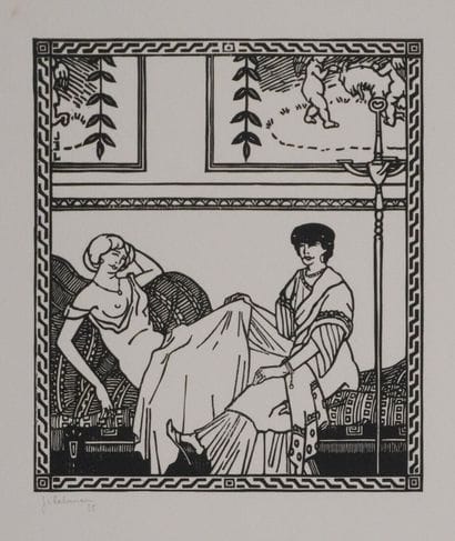Jean-Emile LABOUREUR (1877-1943)
Les amies...