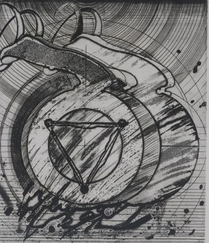 Shoichi ONO (XXème siècle)
Symboles, 1981
Gravure...