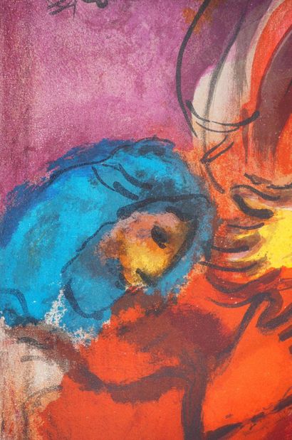 Marc CHAGALL (1887-1985)
Le pardon de David,...