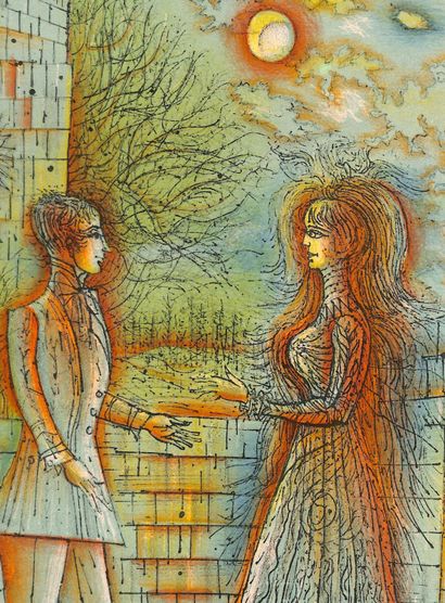 Jean CARZOU (1907-2000)
Romance au clair...