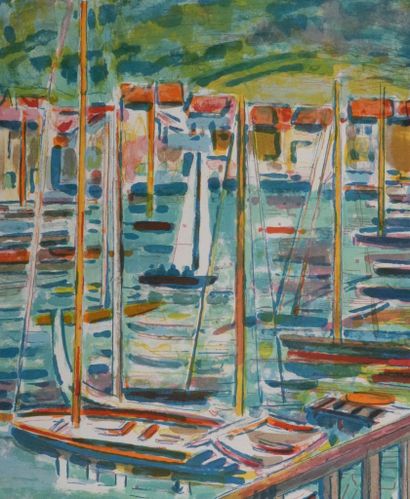 Robert SAVARY (1920-2000)
Port Grimaud
Lithographie...