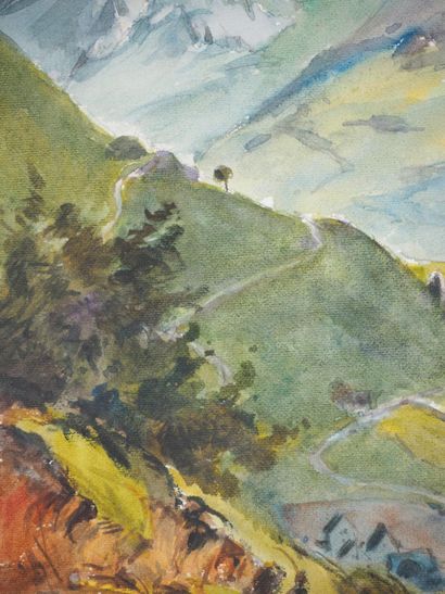 René LEVERD (1872–1938)
The Valley Near Osse,...