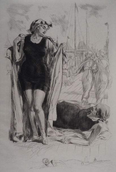 Alméry LOBEL-RICHE (1880–1950)
The Bathers,...